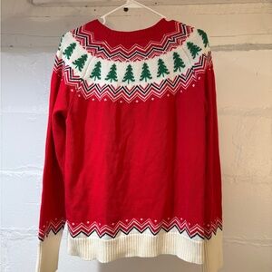 Red and Green Holiday Sweater
